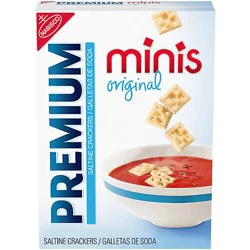 Premium Original Mini Saltine Crackers - 11 Oz