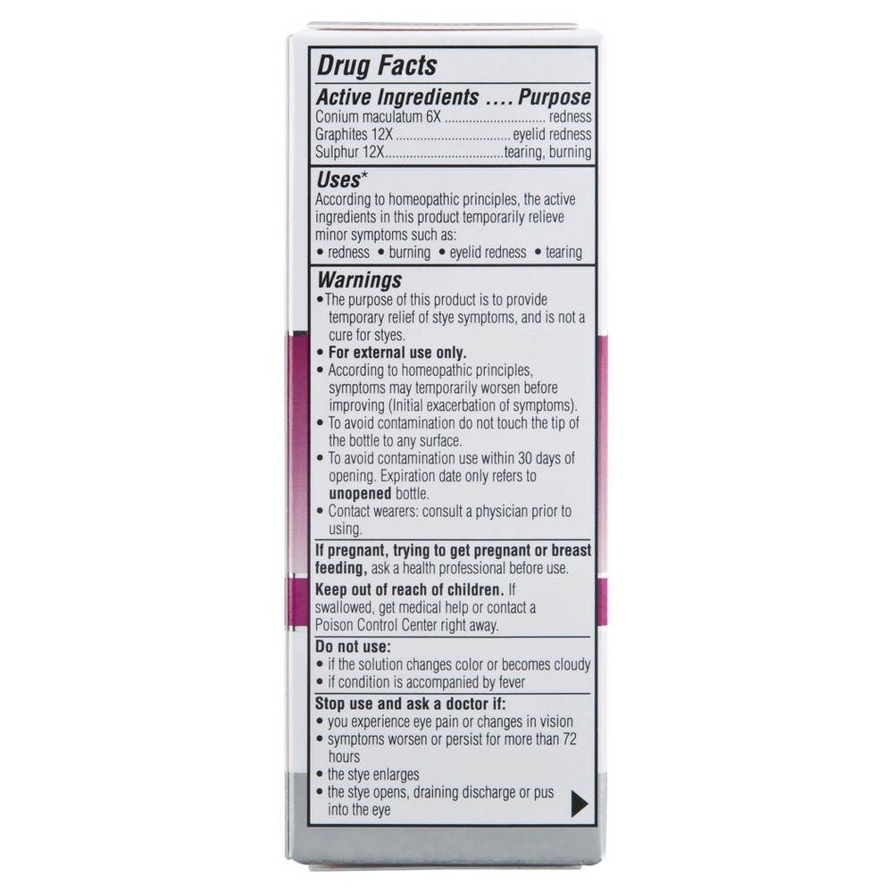 slide 5 of 11, Similasan Stye Eye Relief Eye Drops .33 fl oz, 0.33 oz