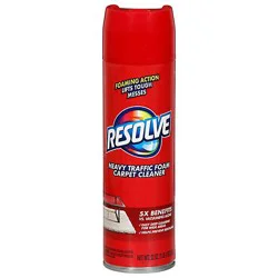 Resolve Carpet Cleaner Large Area High Traffic Foam - 22 Fl. Oz.