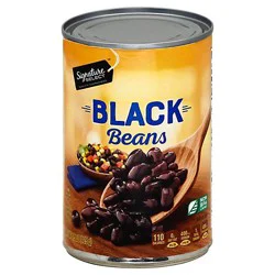 Signature Select Beans Black - 15 Oz