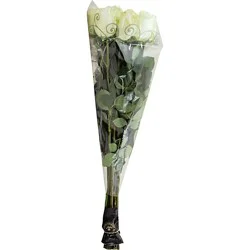 Overjoyed Boutique Rose Premium White 12 Stem - Each