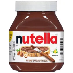 Nutella Hazelnut Spread With Cocoa For Breakfast Jar - 26.5 Oz
