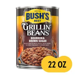Bush's Bourbon And Brown Sugar Grillin Beans - 22 Oz