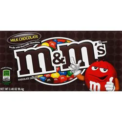 M&m's Chocolate Candies Milk Chocolate Box - 3.4 Oz