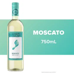 Barefoot Cellars Moscato White Wine - 750 Ml