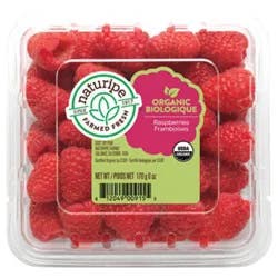 Organic Raspberries Prepacked - 6 Oz