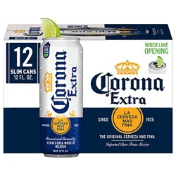 Corona Extra Lager Mexican Beer 4.6% Abv Can - 12-12 Fl. Oz.