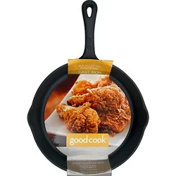 Good Cook Cast Iron Skillet 8 Inch - Each