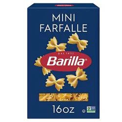 Barilla Mini Farfalle Pasta - 16 Oz