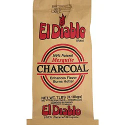 El Diablo Mesquite Charcoal - 7 Lb