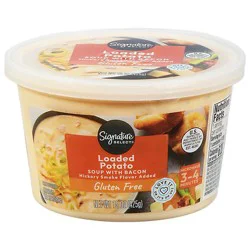 Signature Select Loaded Potato With Bacon Soup Gluten Free - 15 Oz