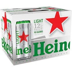 Heineken Light Lager Beer Cans - 12-12 Fl. Oz.