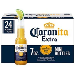 Corona Extra Coronita Lager Mexican Beer 4.6% Abv Bottle - 24-7 Fl. Oz.