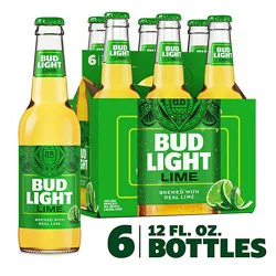 Bud Light Lime American Lager Beer In Bottles - 30 - 12 Fl. Oz.