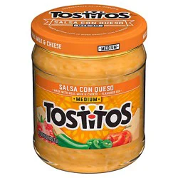 Tostitos Salsa Con Queso Medium - 15 Oz