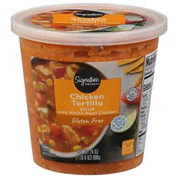 Signature Select Chicken Tortilla Soup Gluten Free - 24 Oz