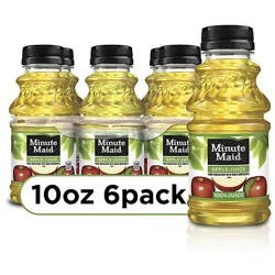 Minute Maid 100% Juice Apple - 6-10 Fl. Oz.