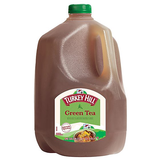 slide 1 of 1, Turkey Hill Iced Tea Green Tea - 128 Fl. Oz., 128 fl oz