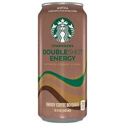 Starbucks Doubleshot Energy Coffee Beverage Mocha - 15 Fl. Oz.