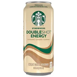 Starbucks Doubleshot Energy Coffee Beverage Vanilla - 15 Fl. Oz.