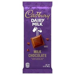 Cadbury Dairy Milk Milk Chocolate Candy Bar - 3.5 Oz.
