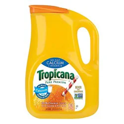 Tropicana Juice Pure Premium Orange No Pulp Calcium + Vitamin D Chilled - 89 Fl. Oz.