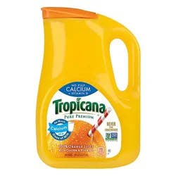 Tropicana Juice Pure Premium Orange No Pulp Calcium + Vitamin D Chilled - 89 Fl. Oz.