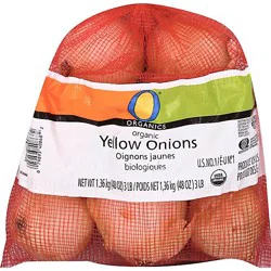 O Organics Organic Onions Yellow Prepacked - 3 Lb