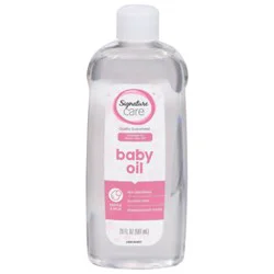 Signature Select/care Baby Oil Gentle & Mild - 20 Fl. Oz.