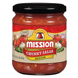 Mission Chunky Salsa Medium - 16 Oz
