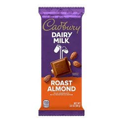 Cadbury Dairy Milk Roast Almond Milk Chocolate Candy Bar - 3.5 Oz