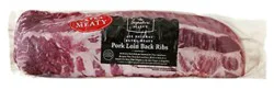 Signature Select Extra Meaty Pork Loin Back Ribs Previously Frozen - 3 Lb