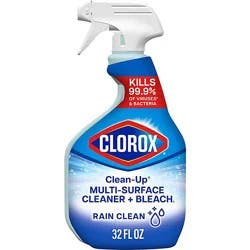 Clorox Rain Clean Cleanup All Purpose Cleaner With Bleach Spray Bottle - 32 Fl. Oz.