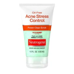 Neutrogena Acne Stress Control Power-Clear Scrub Oil-Free - 4.2 Fl. Oz.