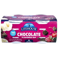 Litehouse Dip Fruit Chocolate Flavored - 6-1.4 Oz