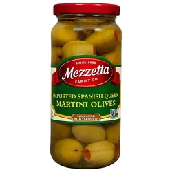 Mezzetta Olives Martini Imported Spanish Queen - 10 Oz