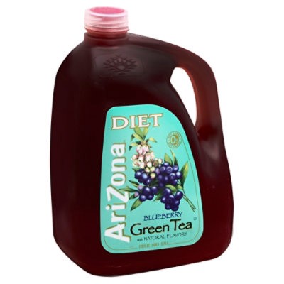 slide 1 of 1, Arizona Green Tea Diet Blueberry - 128 Fl. Oz., 128 fl oz