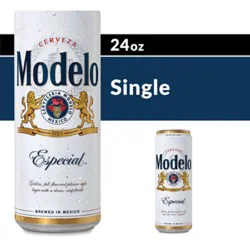 Modelo Especial Mexican Lager Beer Can 4.4% Abv - 24 Fl. Oz.