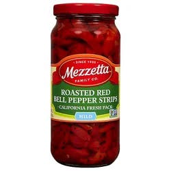 Mezzetta Peppers Bell Roasted Strips Deli-Sliced - 16 Oz