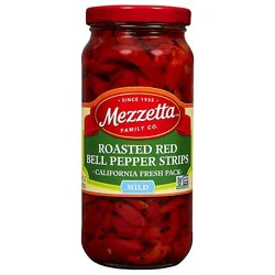 Mezzetta Peppers Bell Roasted Strips Deli-Sliced - 16 Oz