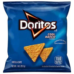 Doritos Tortilla Chips Cool Ranch - 1 Oz