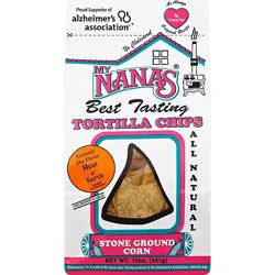 My Nanas Tortilla Chips Stone Ground Corn - 12 Oz