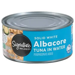 Signature Select Tuna Albacore Solid White In Water - 12 Oz