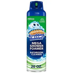 Scrubbing Bubbles Mega Shower Foamer Rainshower Bathroom Disinfectant Aerosol - 20 Oz