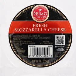 Primo Taglio Cheese Fresh Mozarella - 8 Oz