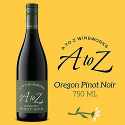A To Z Wine Pinot Noir Oregon - 750 Ml
