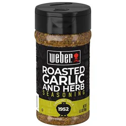 Weber Seasoning Roasted Garlic & Herb - 5.5 Oz