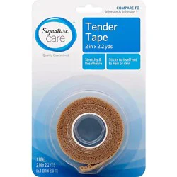 Signature Select/care Tender Tape Non Irritating 2in X 2.2yds - Each