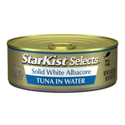 Starkist Gourmet Choice Tuna Fillet Albacore Solid White In Water - 4.5 Oz