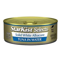 Starkist Gourmet Choice Tuna Fillet Albacore Solid White In Water - 4.5 Oz